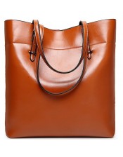 Classic Brown Leather Totes